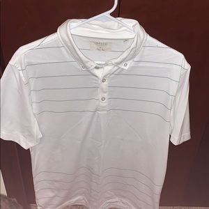 Men’s White Polo